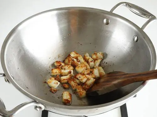 golden fried paneer