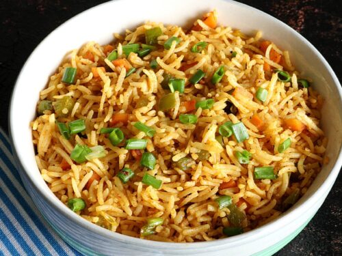 Pineapple Rice Recipe   Swasthi s Recipes - 15