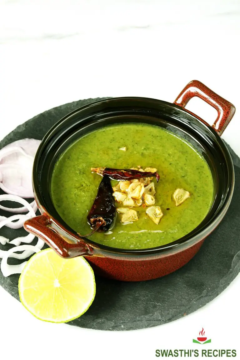 Spinach Curry Recipe (Palak Curry)