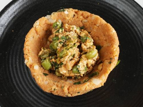 Aloo Tikki Recipe  Crispy Street Style    Swasthi s Recipes - 96