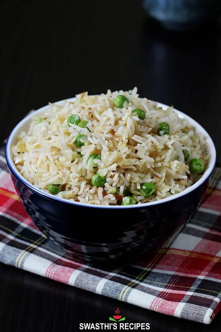 Cabbage Rice (Cabbage Fried Rice)