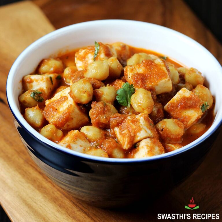 Chana Paneer Recipe Swasthi's Recipes