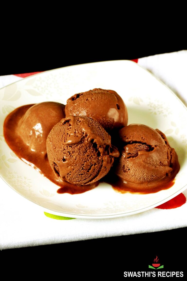 Chocolate Ice Cream Recipe Without Machine Swasthi's Recipes