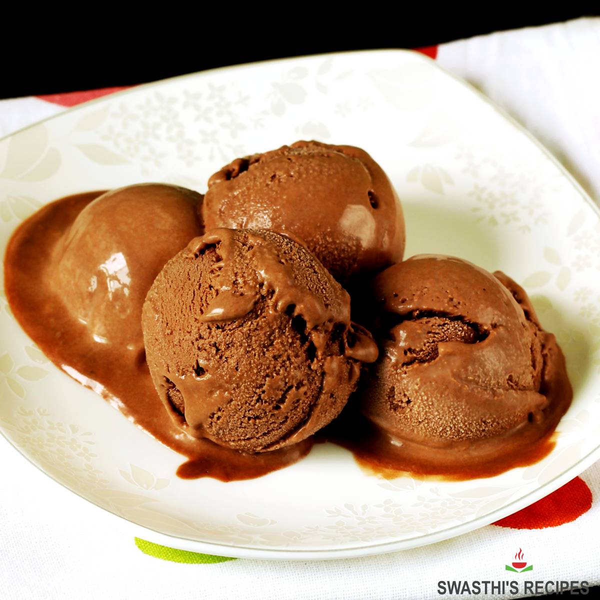 Chocolate Ice Cream Recipe - Swasthi's Recipes