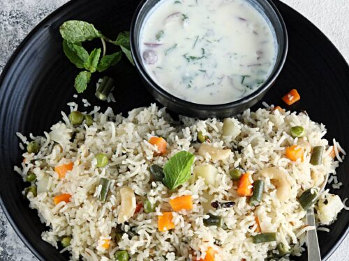 coconut milk pulao