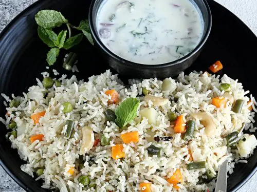coconut milk pulao