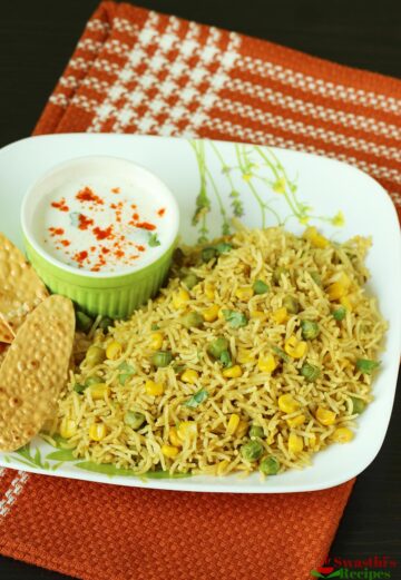 corn pulao