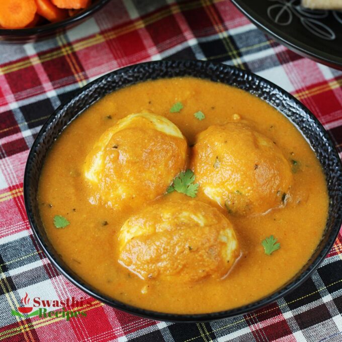 Egg Butter Masala (Egg Makhani) Swasthi's Recipes