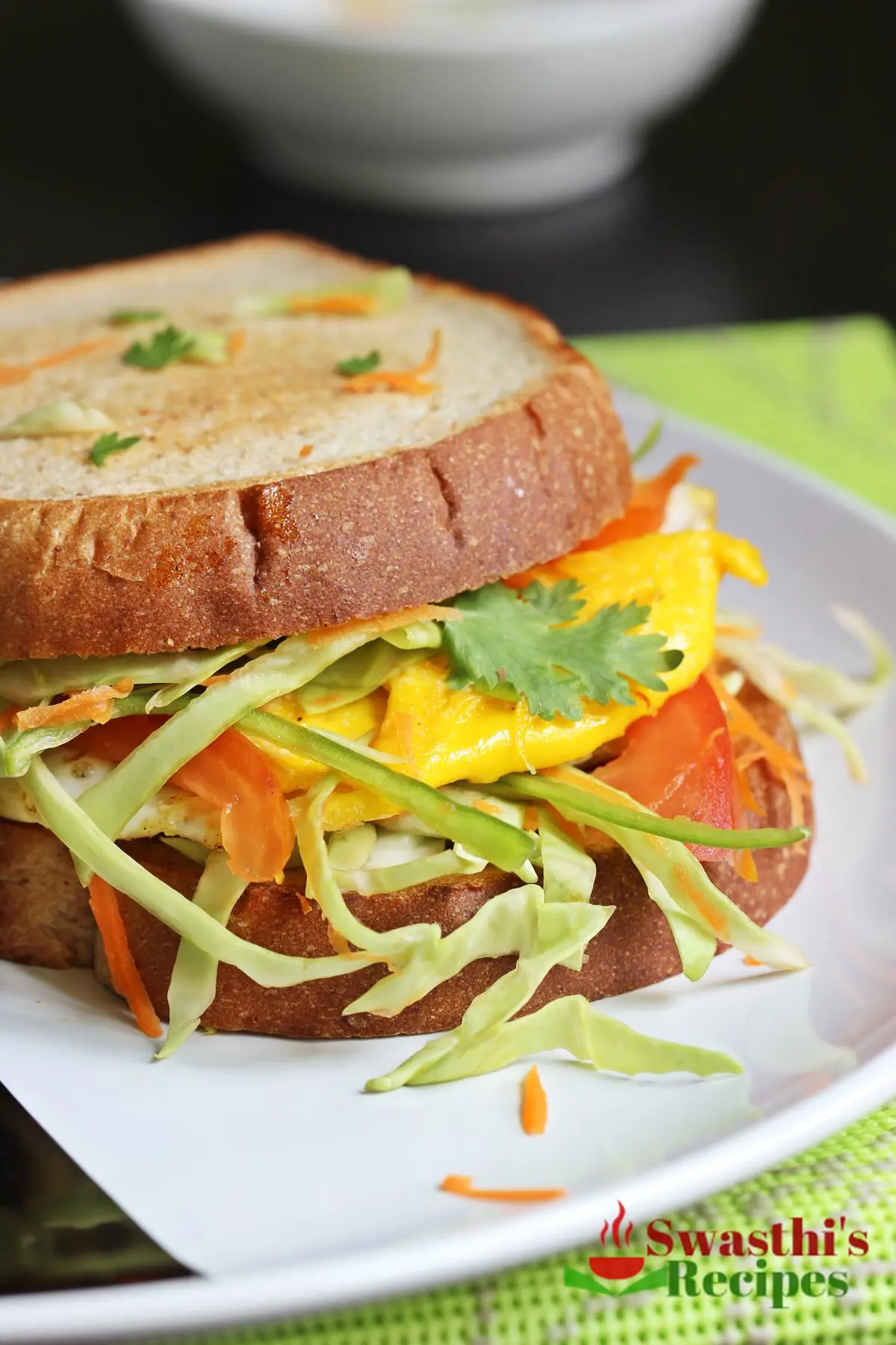 Fried egg sandwich