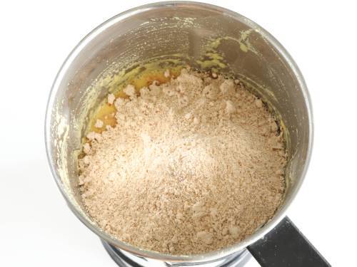 add oats to the batter