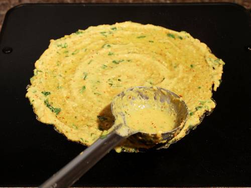 Moong Dal Chilla   Swasthi s Recipes - 49