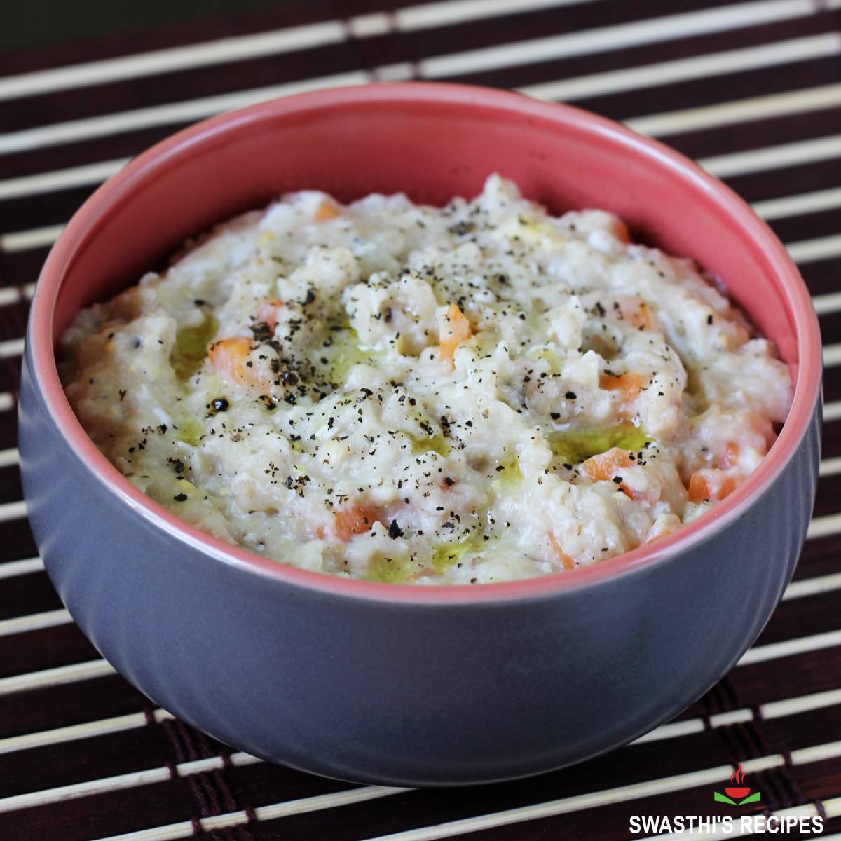 Oatmeal with Egg   Swasthi s Recipes - 34