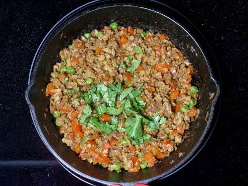 Soya Keema Recipe   Swasthi s Recipes - 12