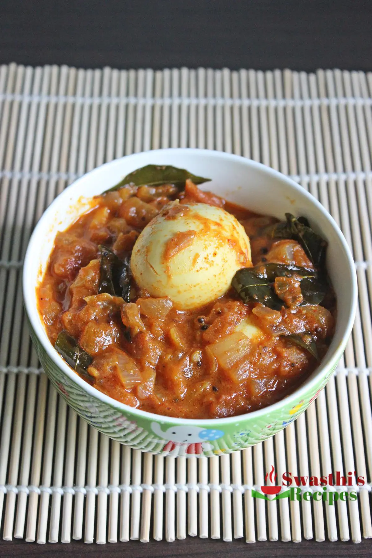 Tomato egg curry