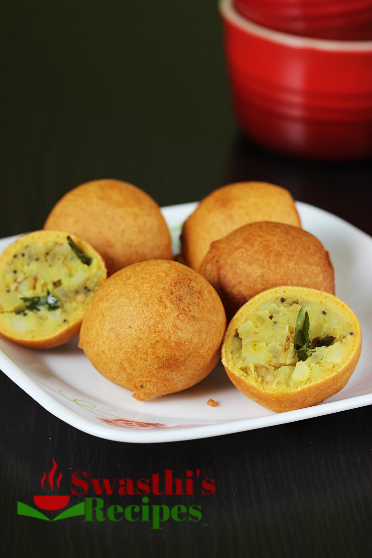 Aloo Bonda Recipe   Swasthi s Recipes - 22