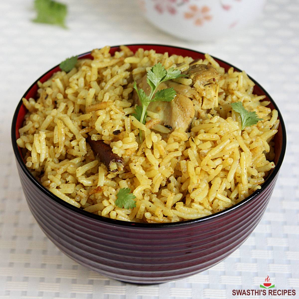 andhra chicken biryani