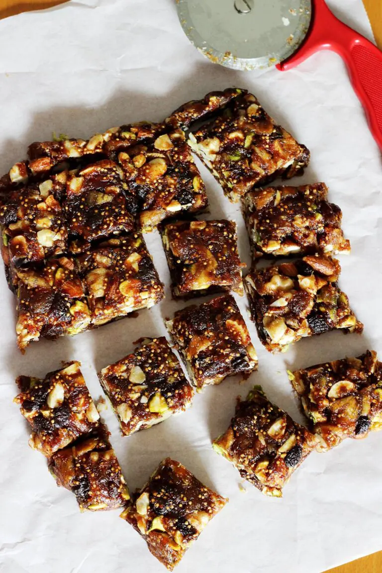 Anjeer Barfi (Dry Fig Dessert)