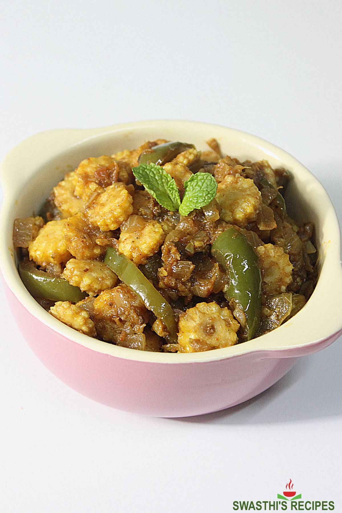 Baby Corn Stir Fry Sabji   Swasthi s Recipes - 29