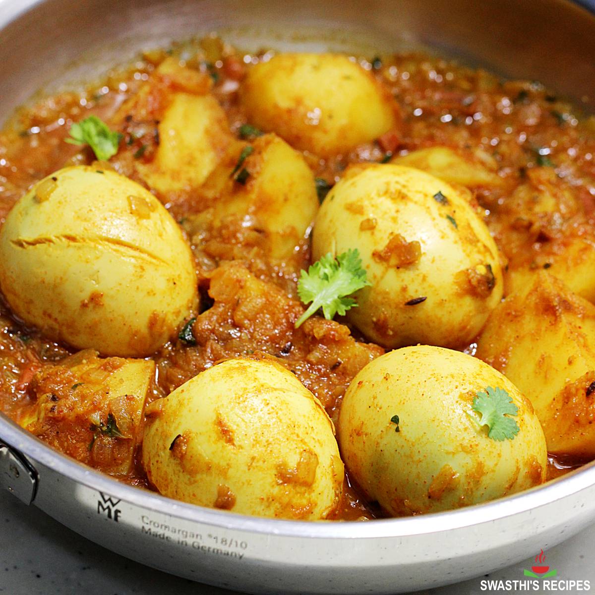 aloo anday also known as potato egg curry