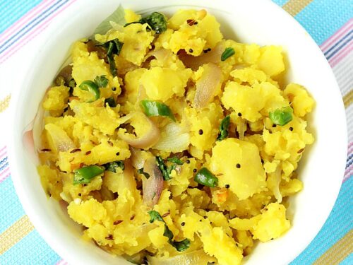 Poori Masala  Poori Curry    Swasthi s Recipes - 76
