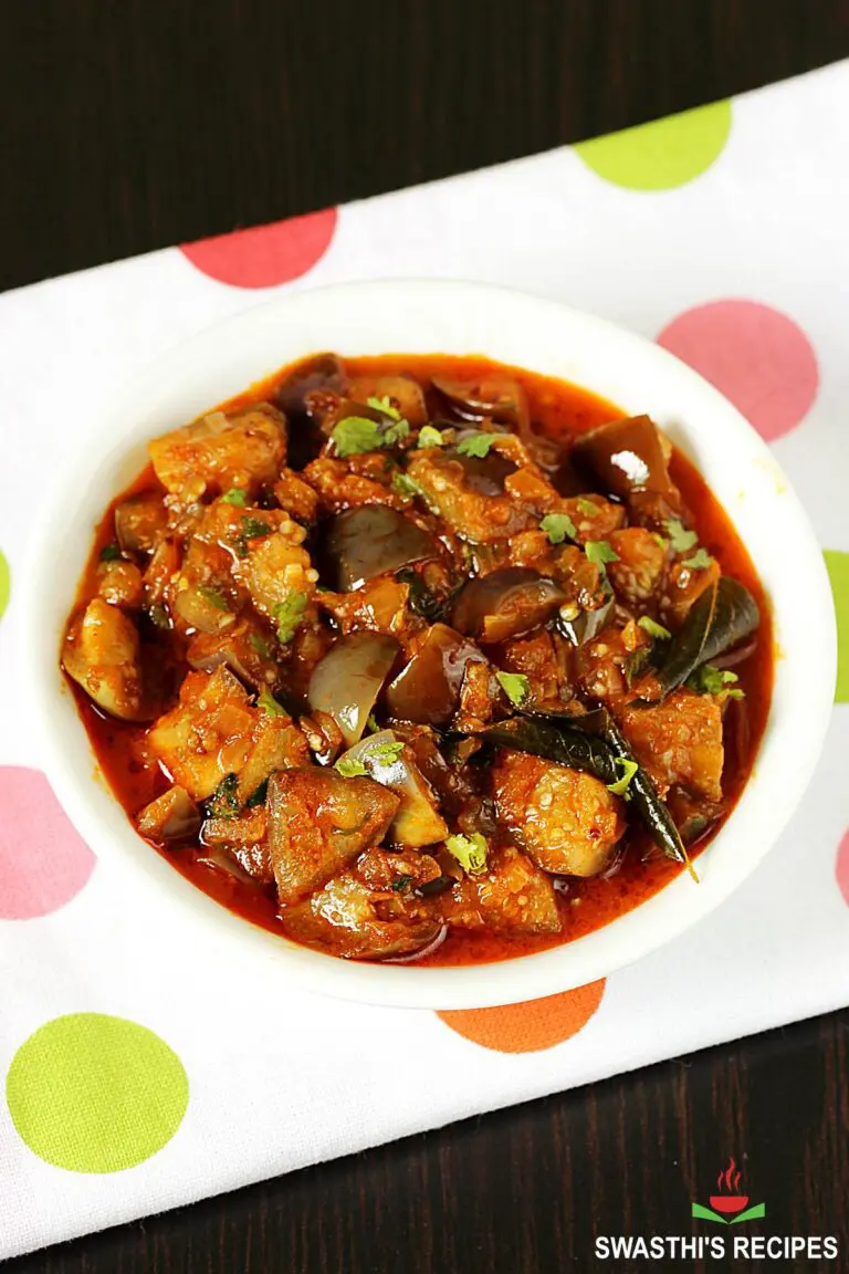 Brinjal Curry Recipe (Eggplant Curry)