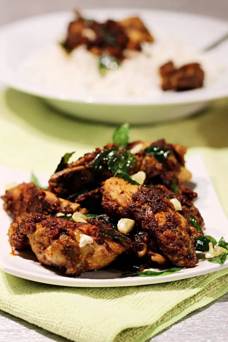 Dry Chicken Ghee Roast