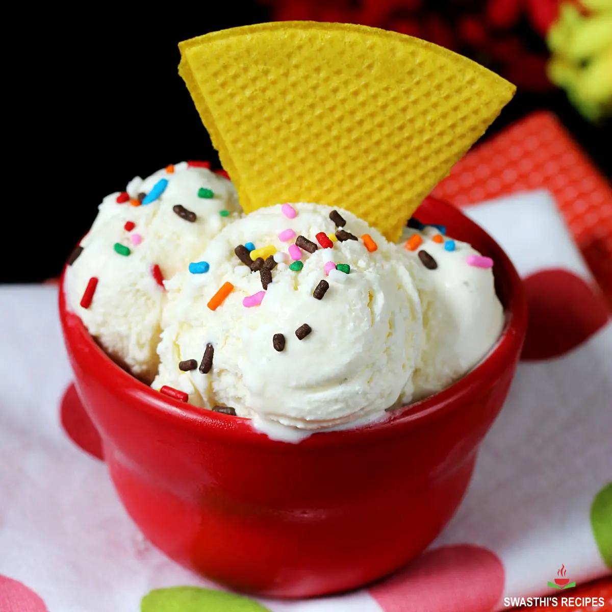 Kitchenaid Ice Cream Recipe - Swasthi's Recipes