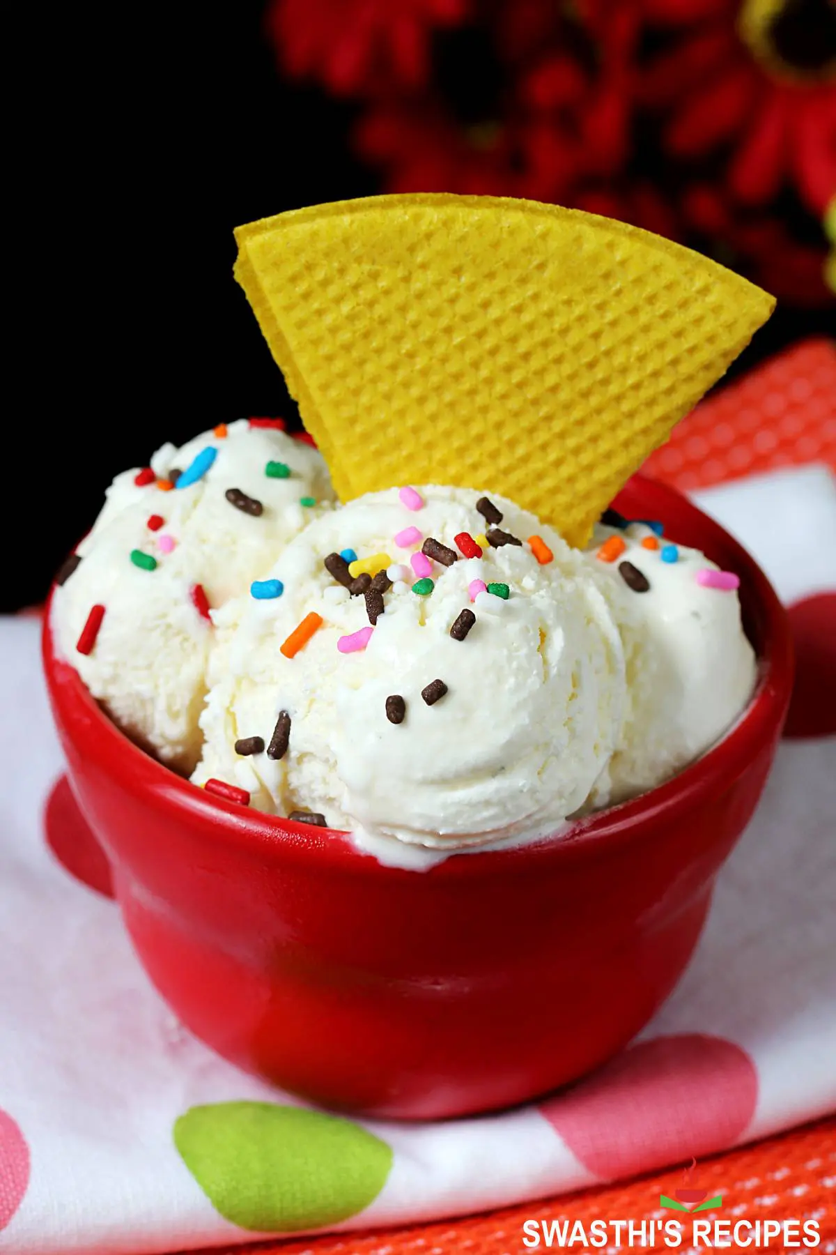 Kitchenaid Vanilla Ice Cream Maker Recipe! {Super Easy and Delicious}