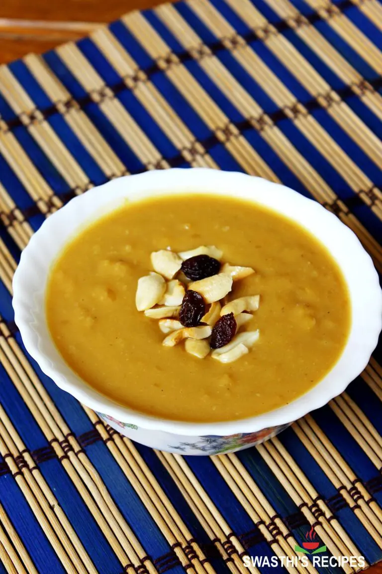 Moong Dal Payasam (Paruppu Payasam)