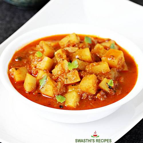 Indian Potato Recipes   Swasthi s Recipes - 60