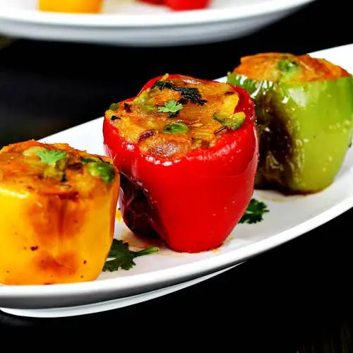 potato stuffed bell peppers