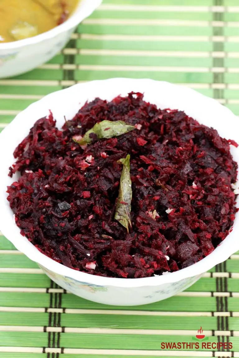 Beetroot Thoran Recipe