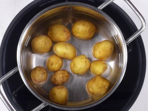 boil baby potatoes