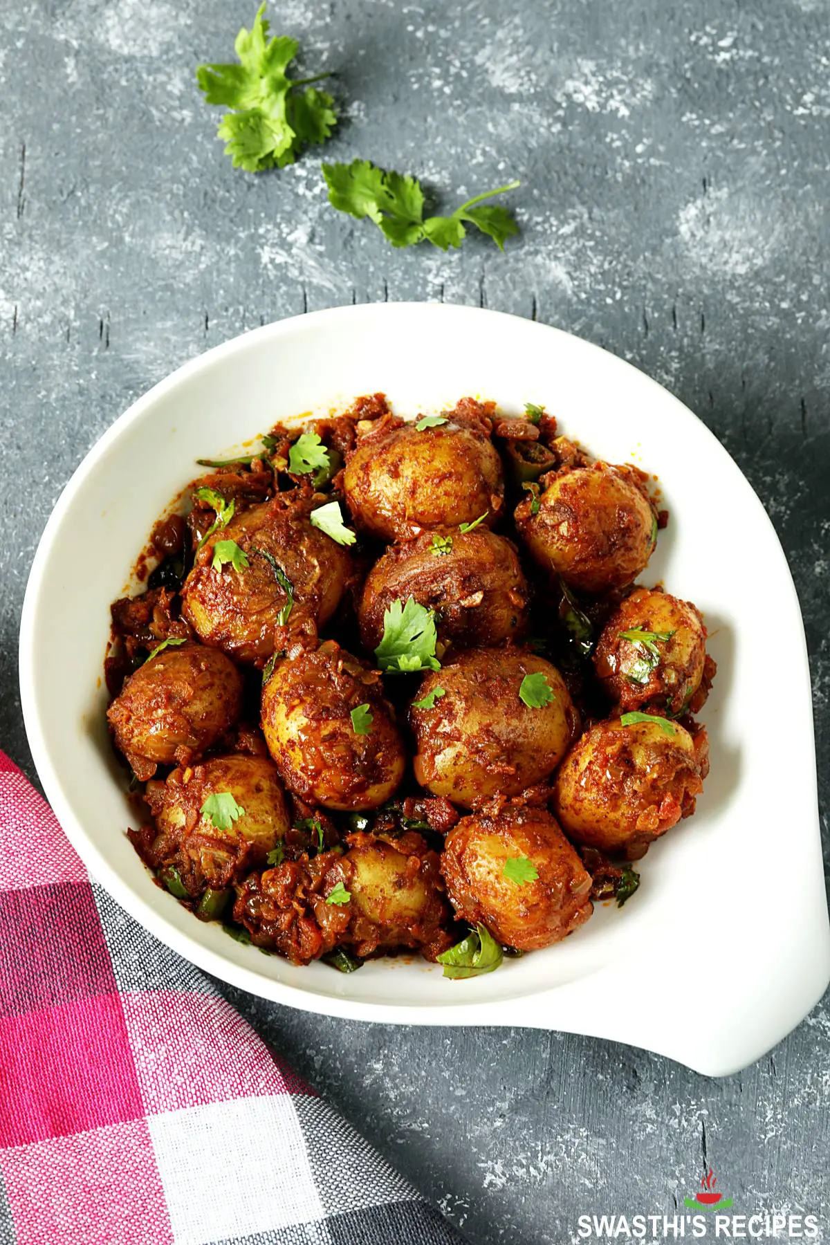 British Indian Bombay Potatoes