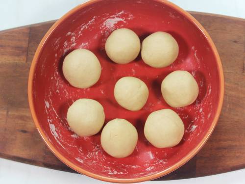 dough balls to roll chapati