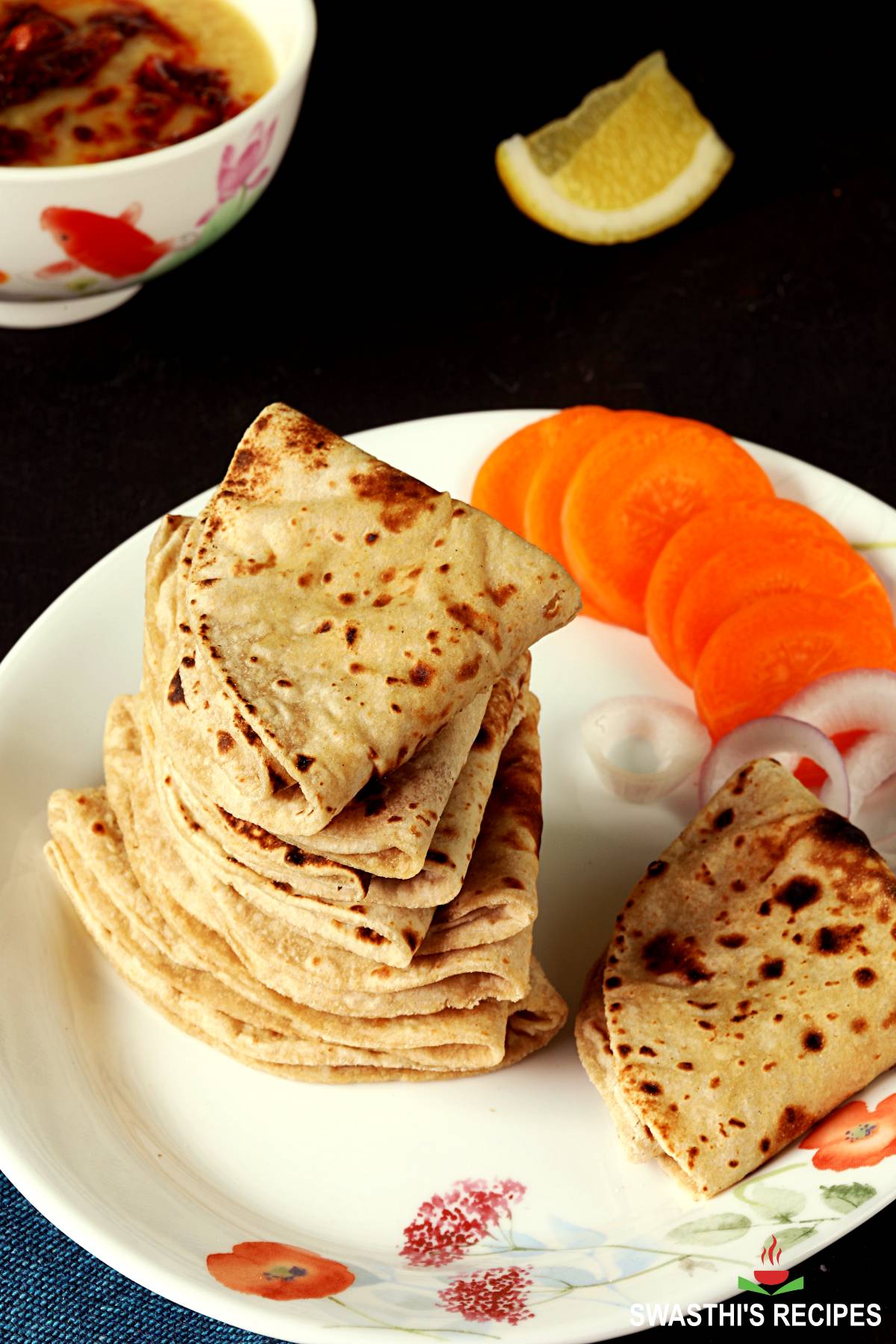 Chapati Recipe (Indian Flatbread) - Swasthi's Recipes