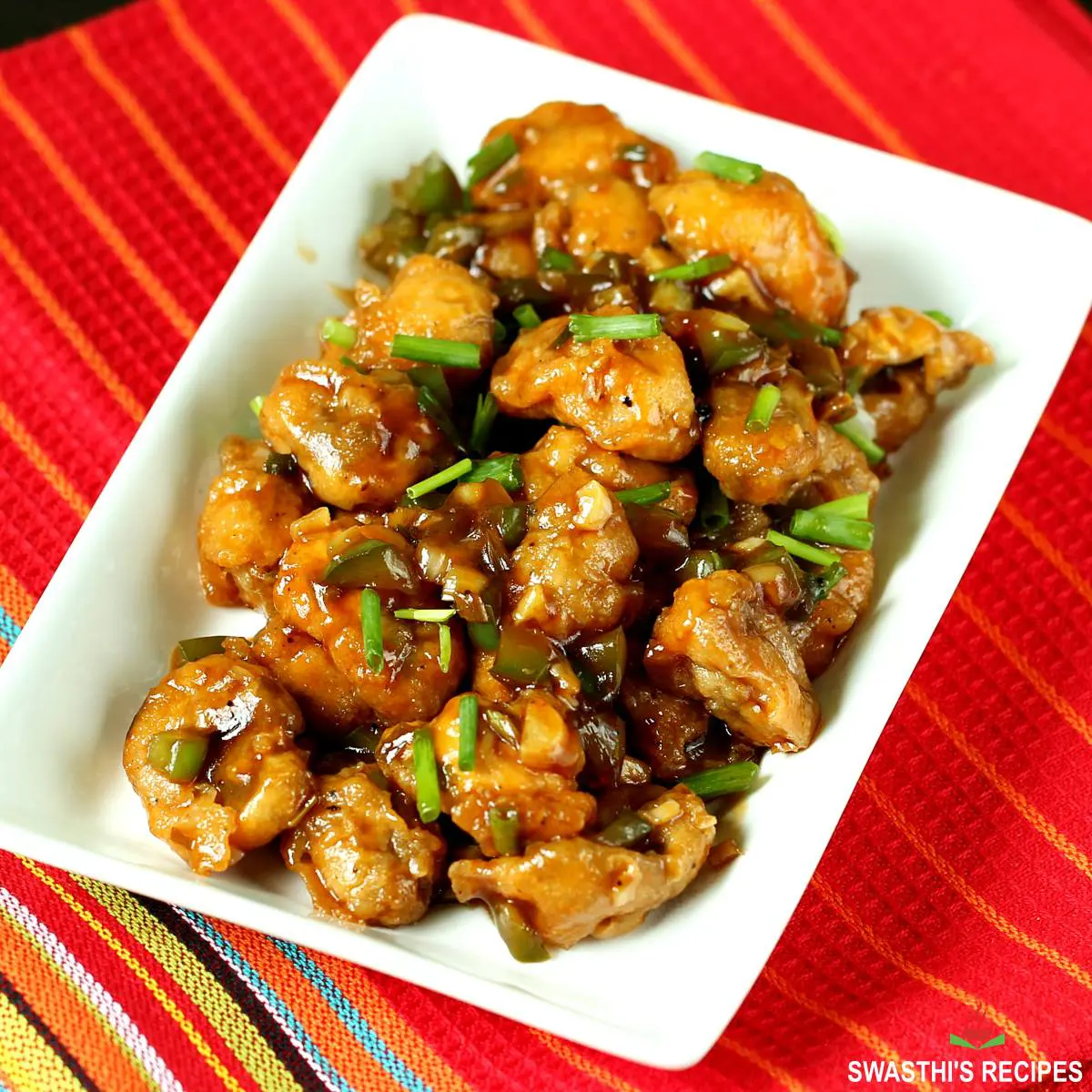 mushroom manchurian recipe