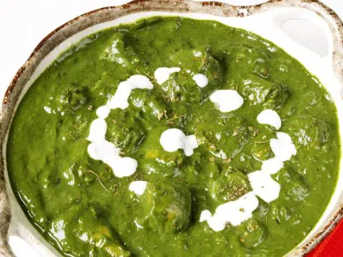 palak chicken