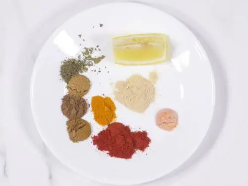 ground spices for shrimp tikka