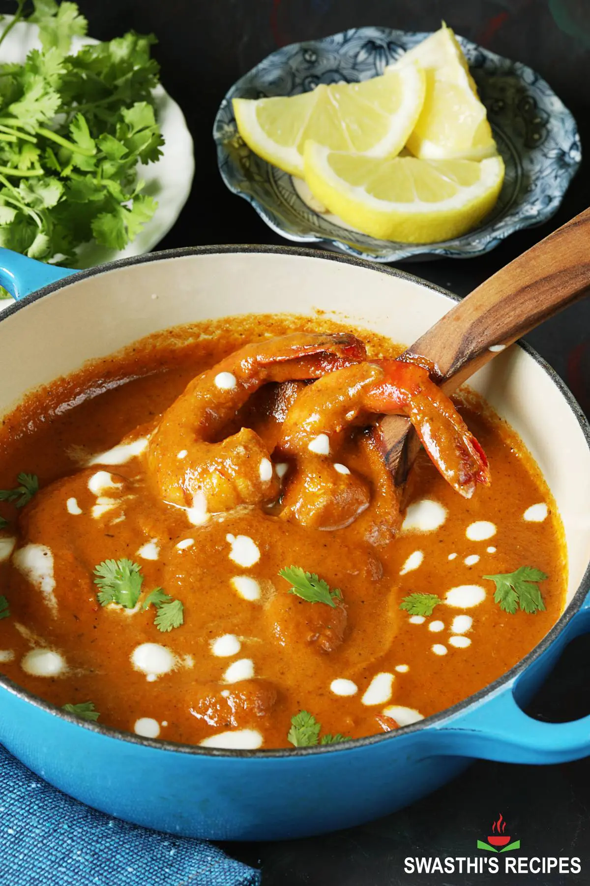 Indian shrimp tikka masala