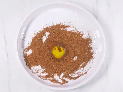 mix spices with liquid