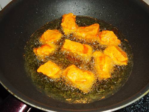 fry fish in oil