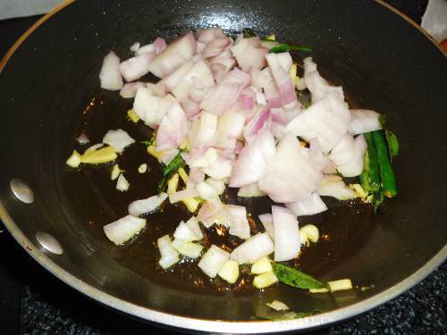 fry onions