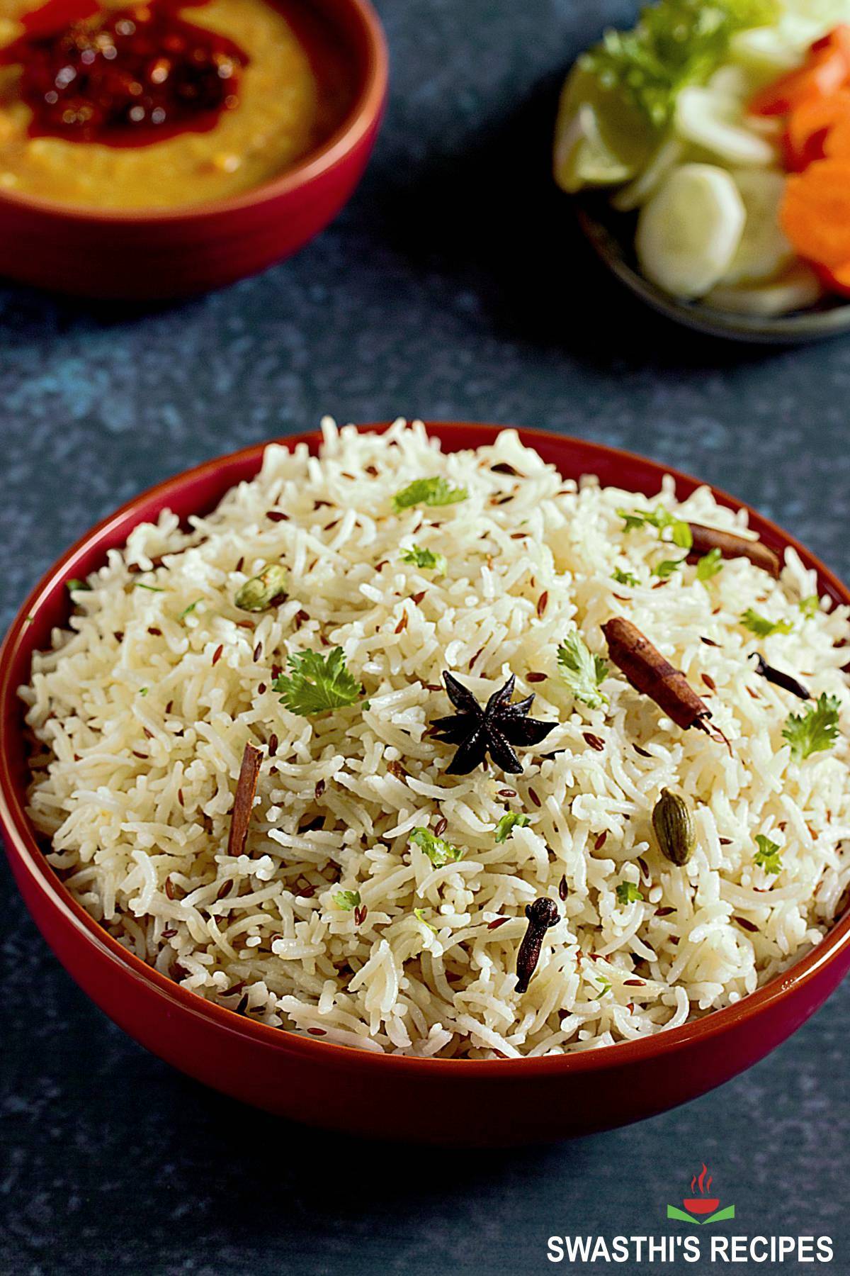 Jeera Rice Recipe Jeera Rice Restaurant Style Flavored Cumin Rice