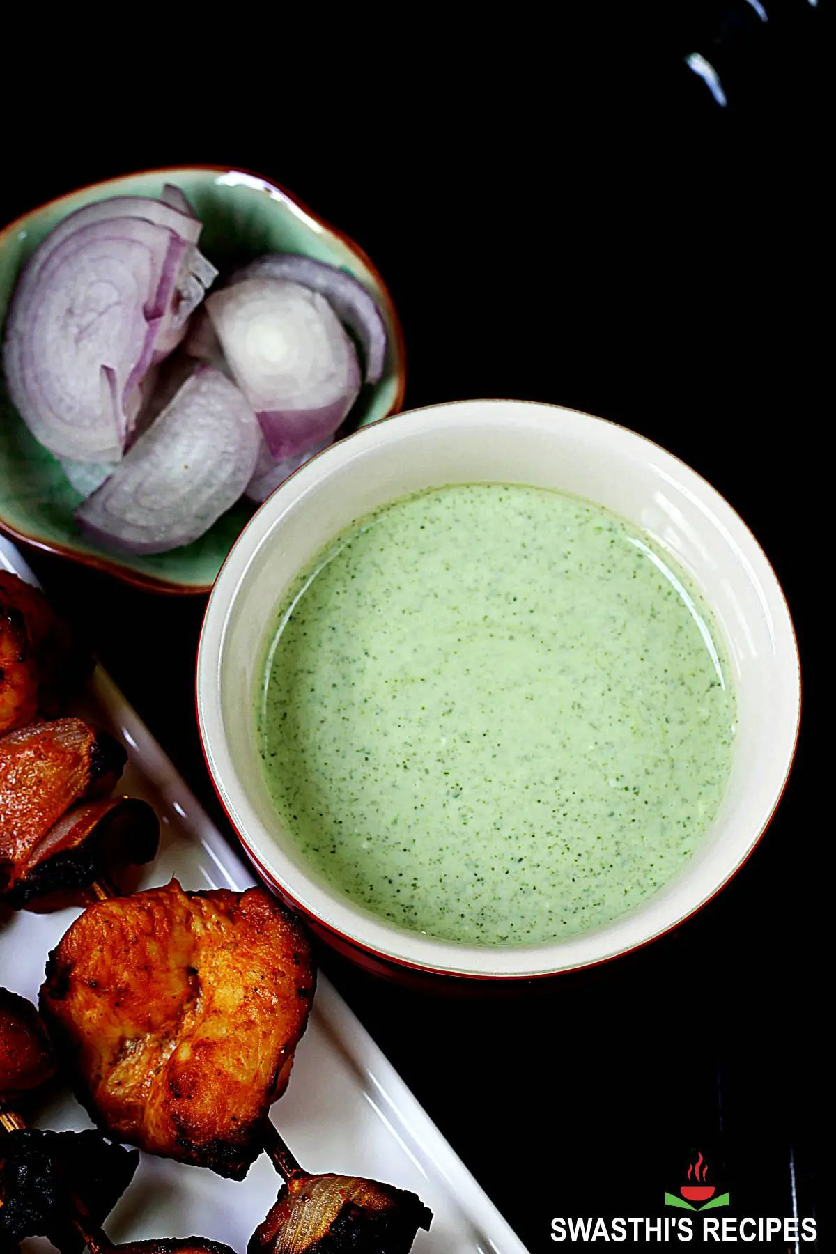 mint raita chutney