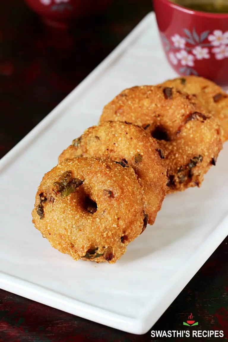 Rava Vada Recipe (Instant Suji Vada)