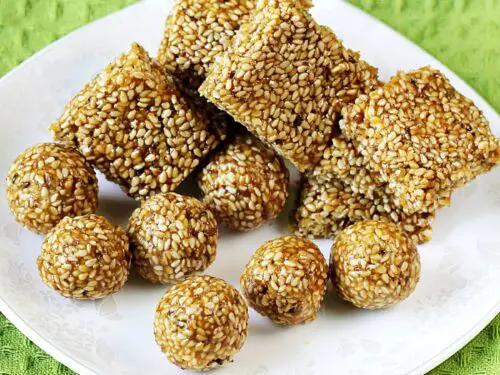 til ke laddu sesame laddu
