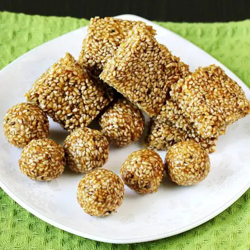 til ke laddu sesame laddu