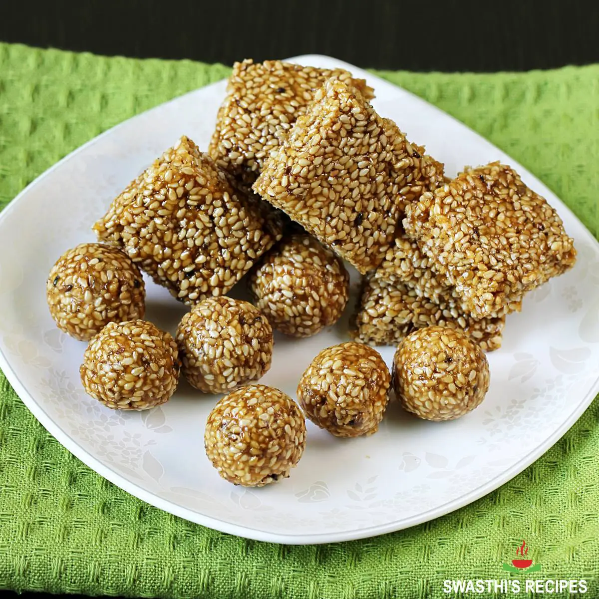 til ke laddu sesame ladoo