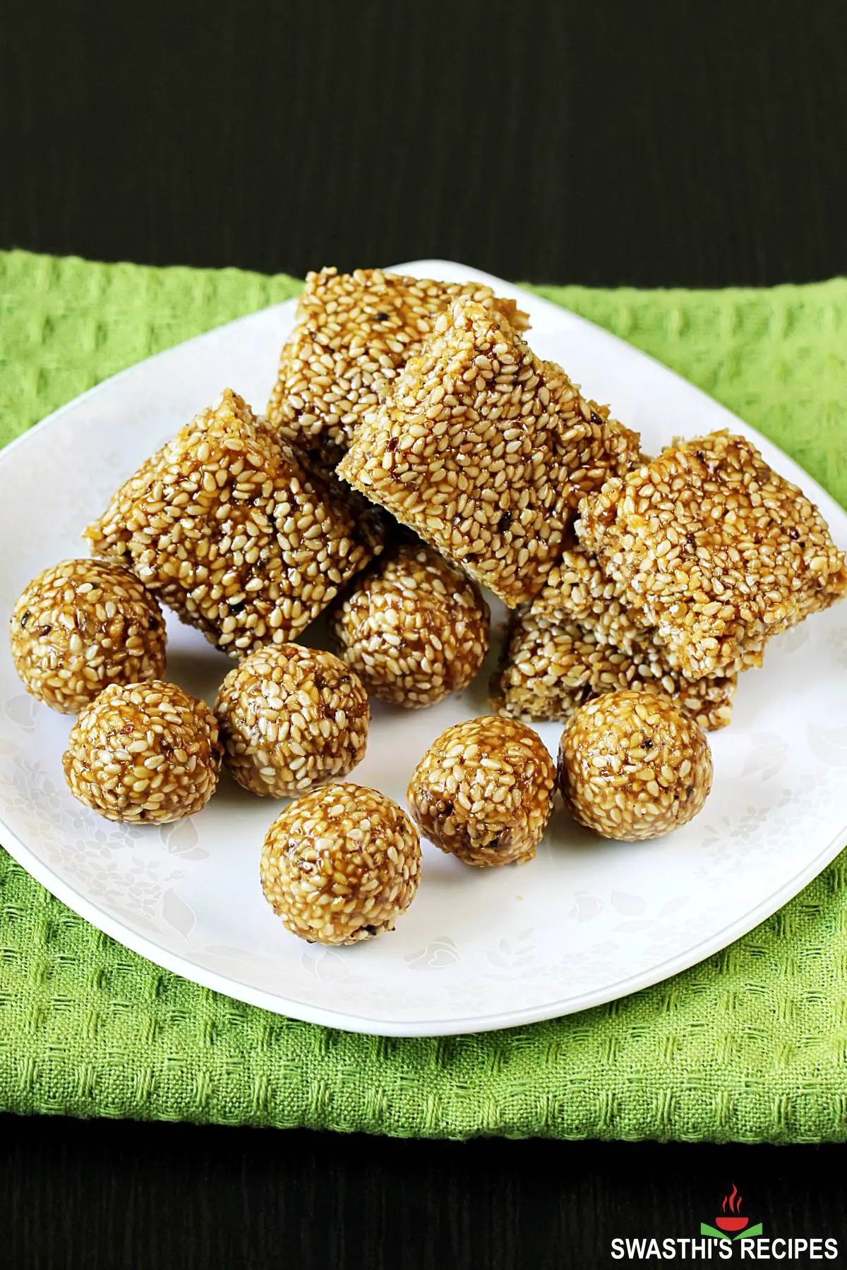 til ke laddu sesame ladoo